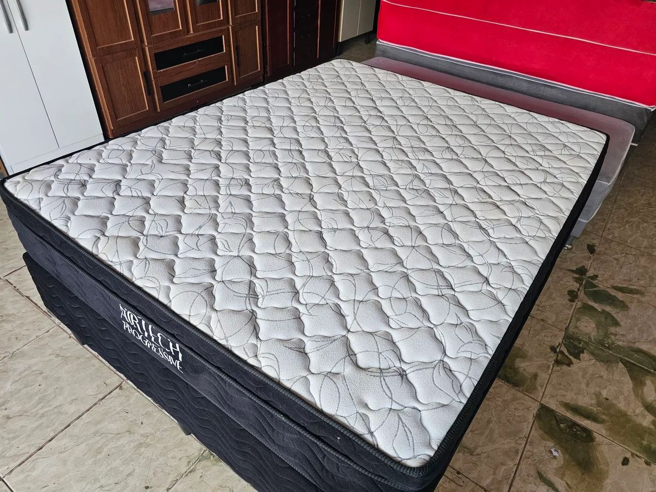 Cama box queen molas bonnell usada  - Foto 5