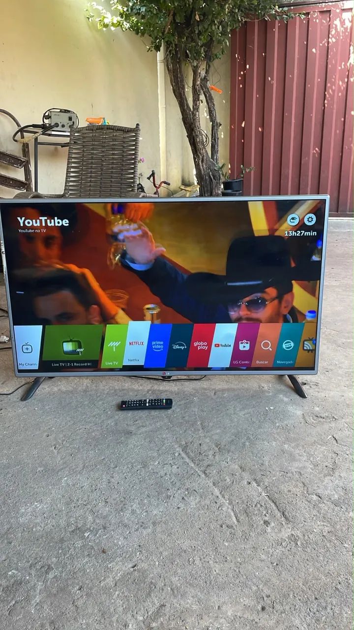 Smart tv lg 47 polegadas funciona perfeitamente 