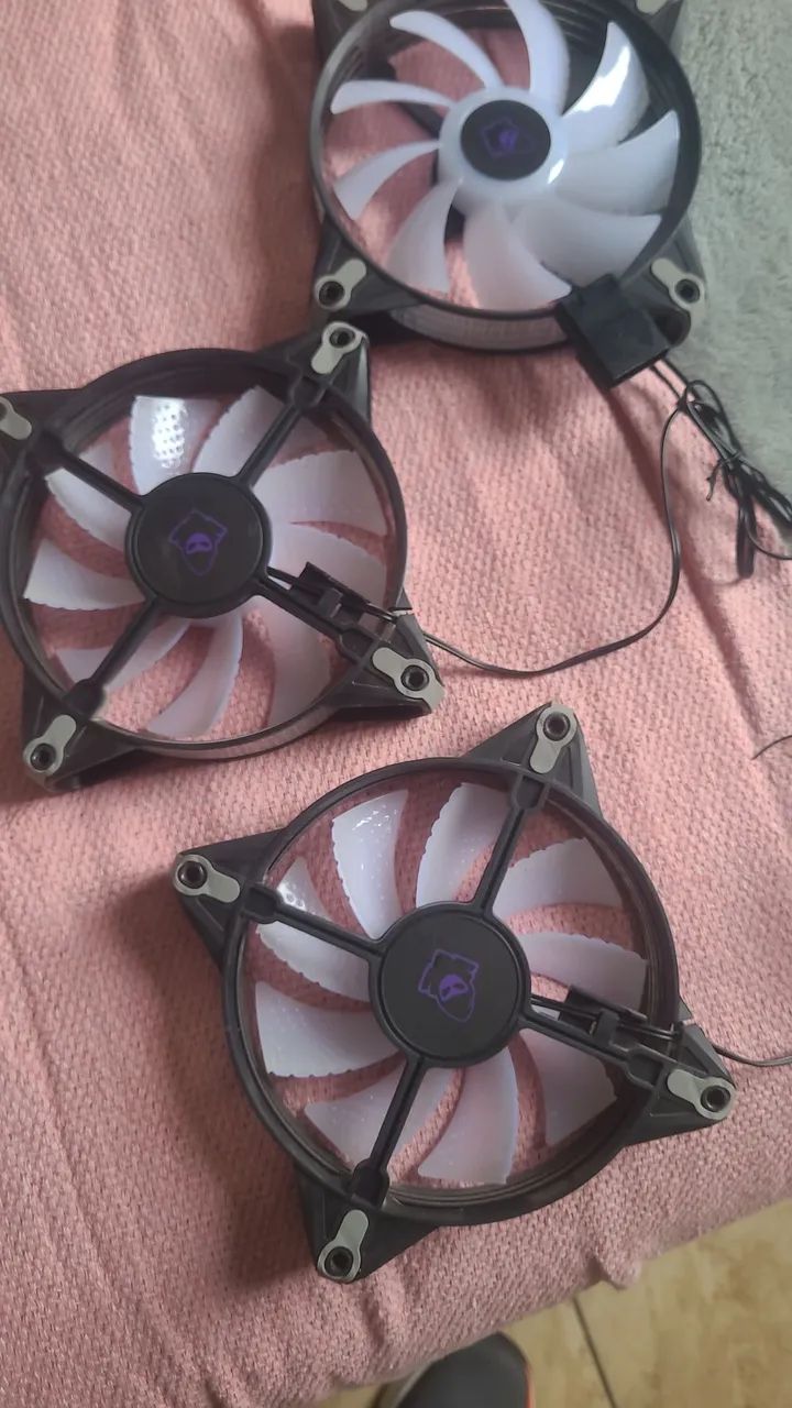 Fans e controladora 