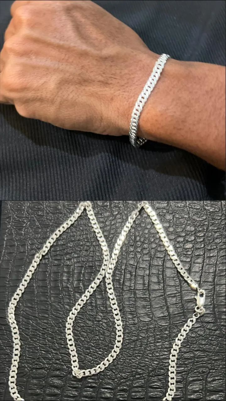 Cordão e pulseira  - Foto 2