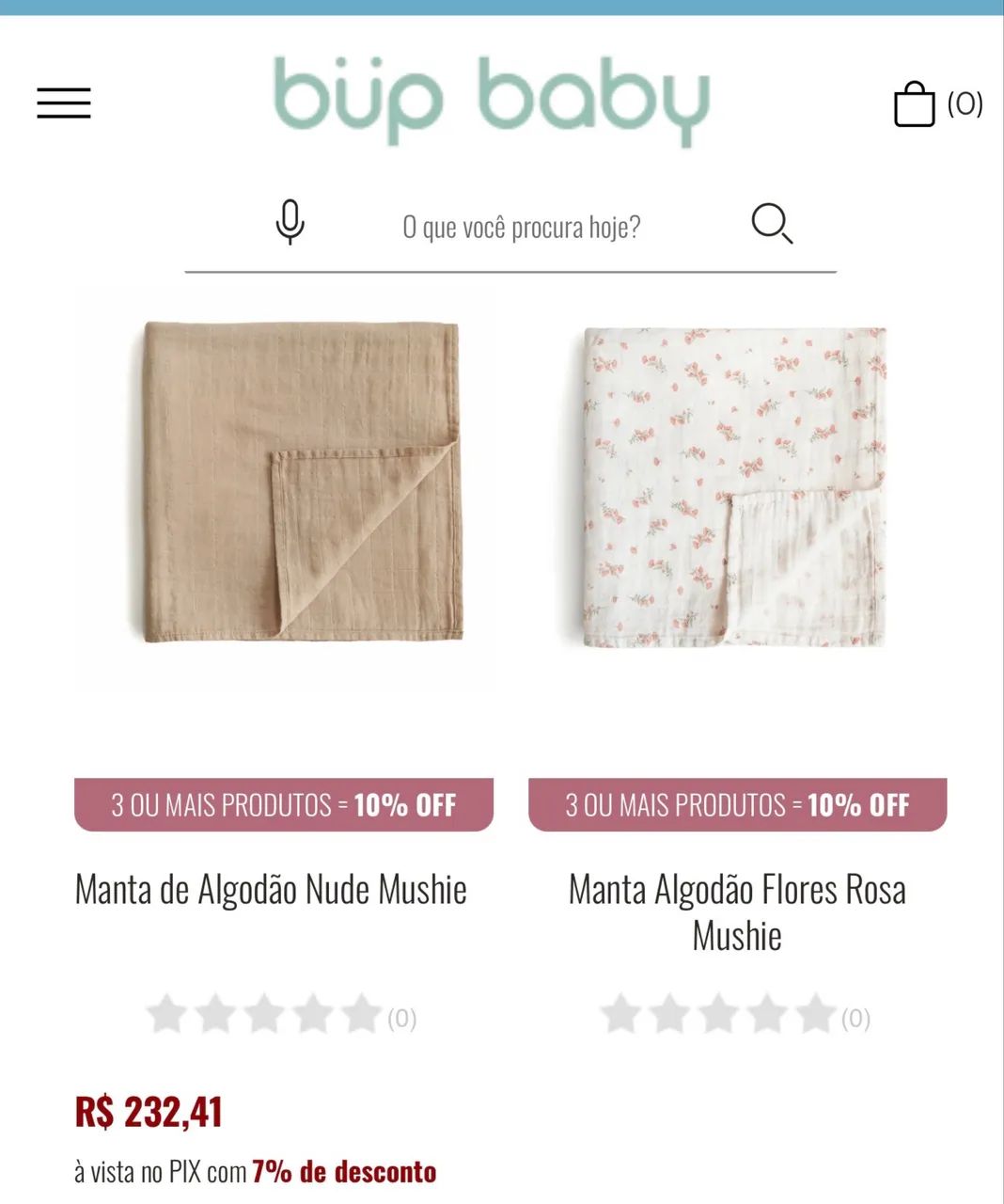 Mantas de Algodão  - Foto 2