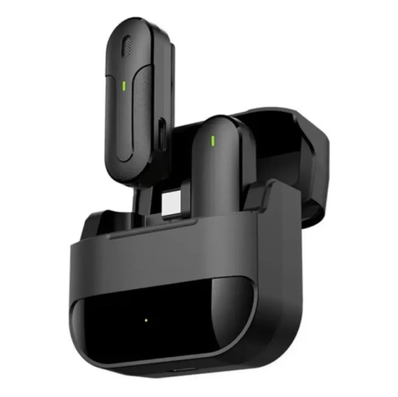 Microfone de lapela sem fio com receptor USB-C  - Foto 3