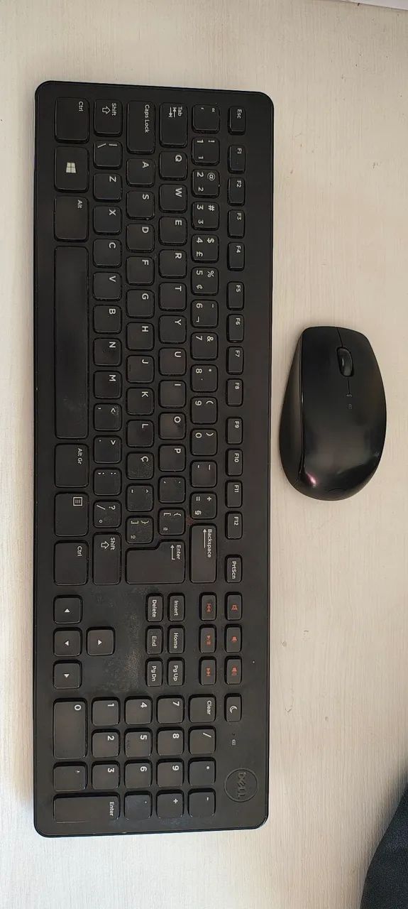 Teclado e mouse Dell