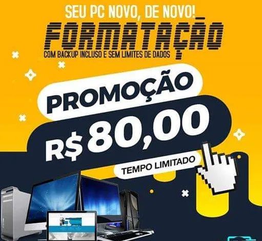 FORMATACAO DE PC GRAJAU ZS