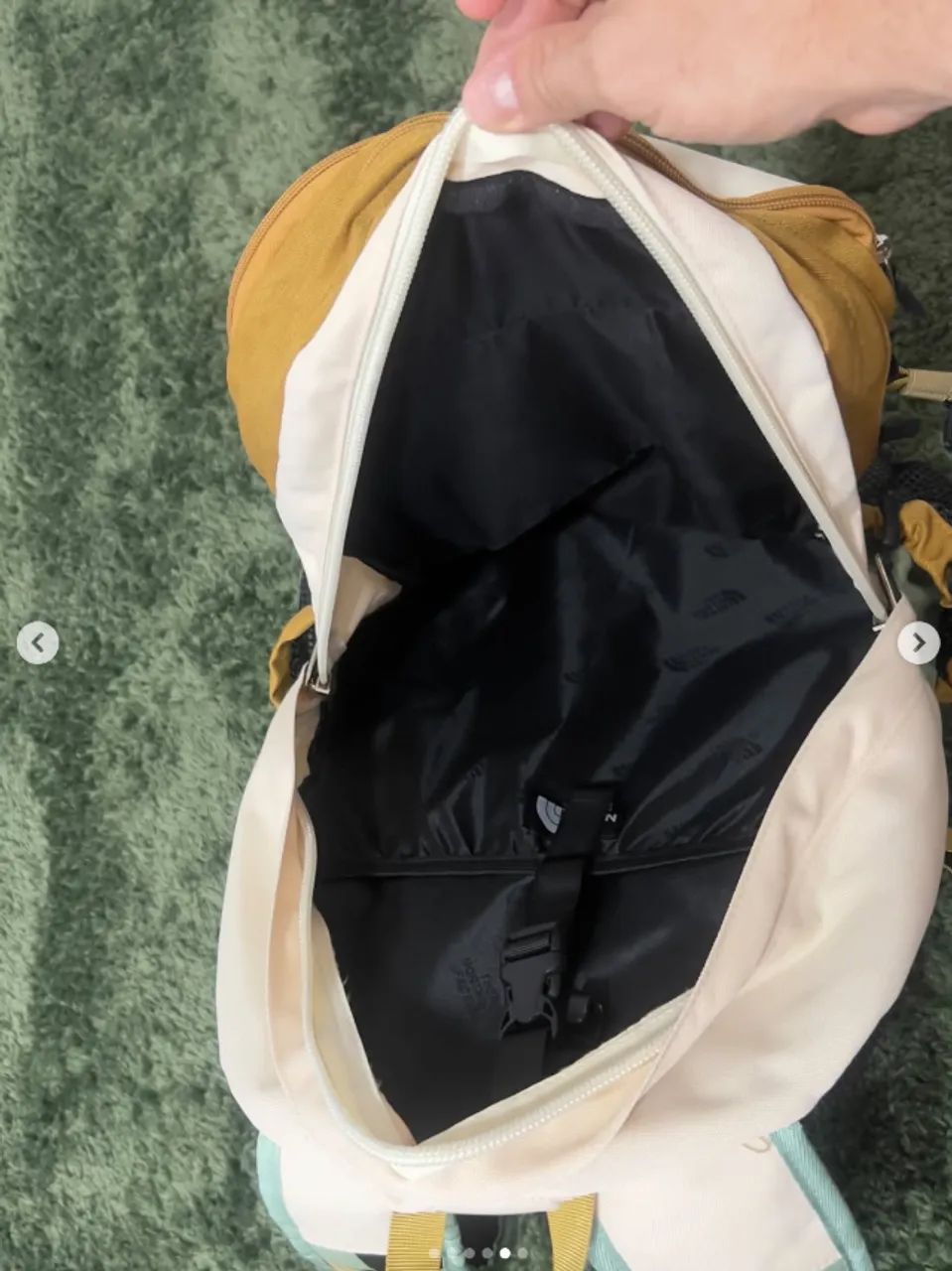 Mochila The North Face Borealis II Backpack - White/Green - Foto 4