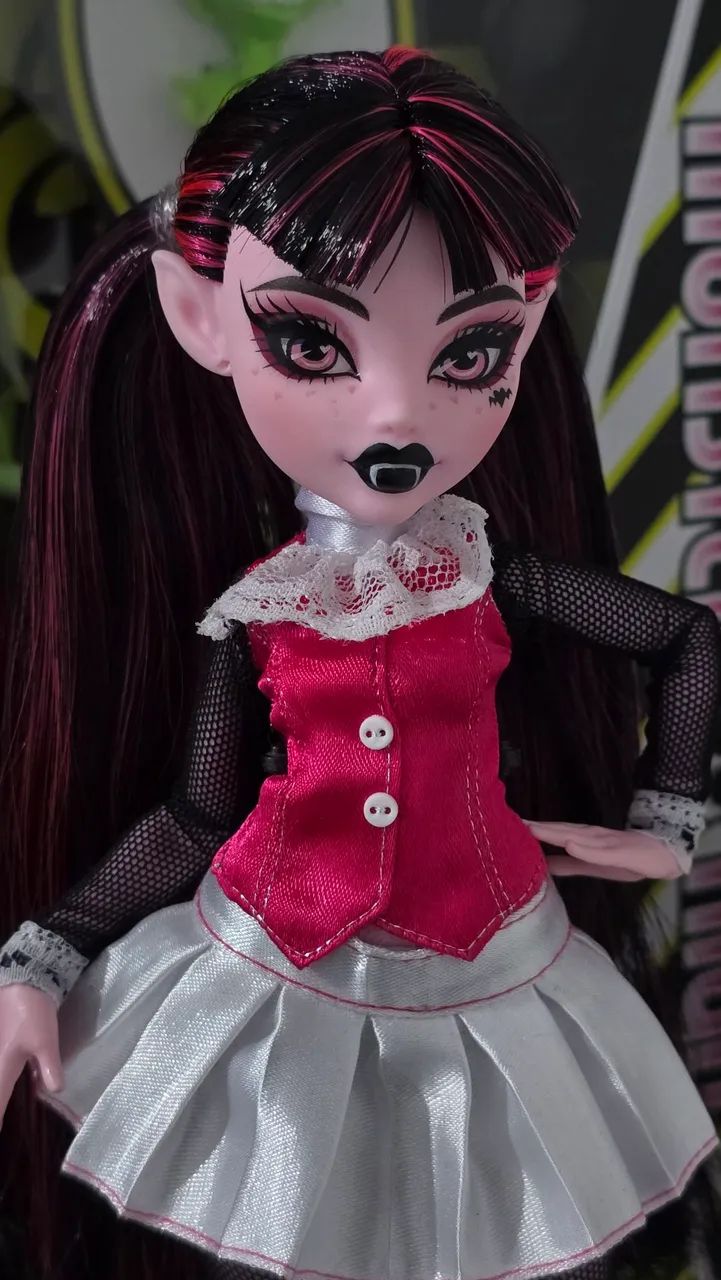 Boneca monster high draculaura custom - Foto 5