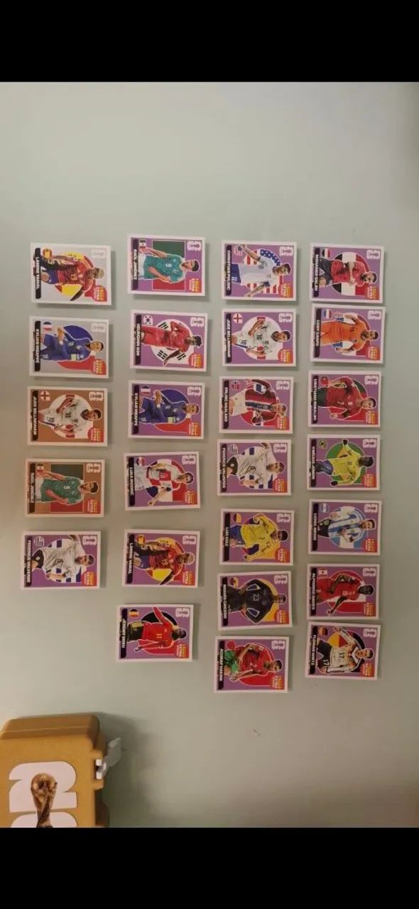 Figurinhas Extras copa 2026 coleção completa Base 