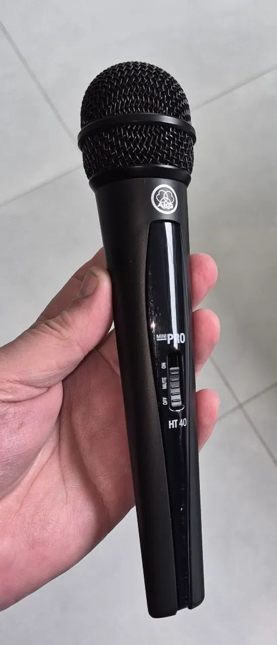 Microfone sem fio AKG wms40 mini - Foto 4