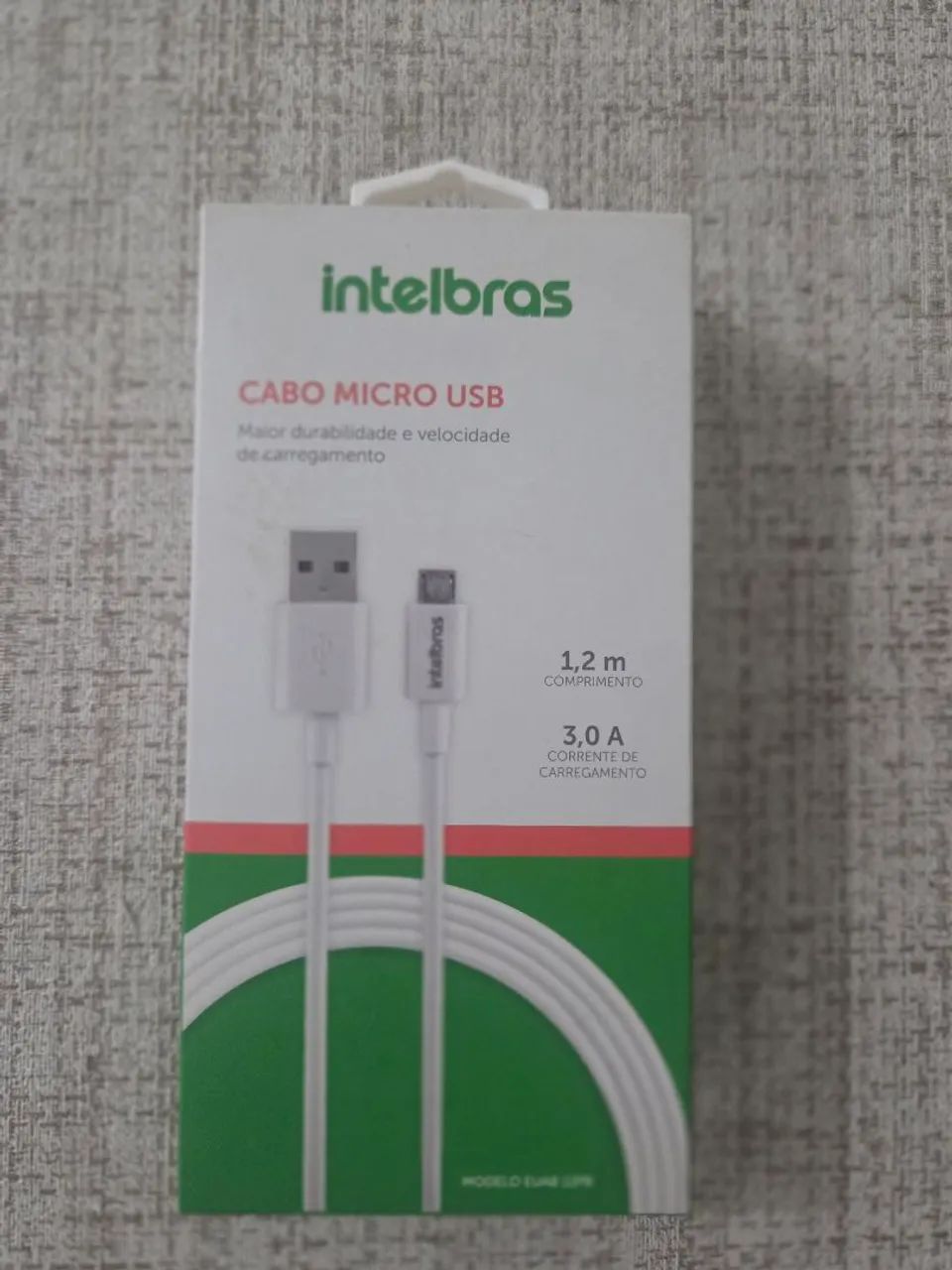 Vendo cabo micro USB (v8) intelbrás