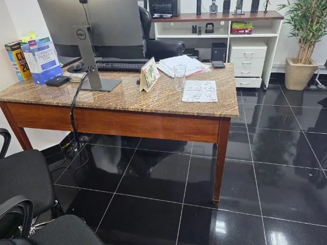 Móveis madeira escritorio - Foto 3