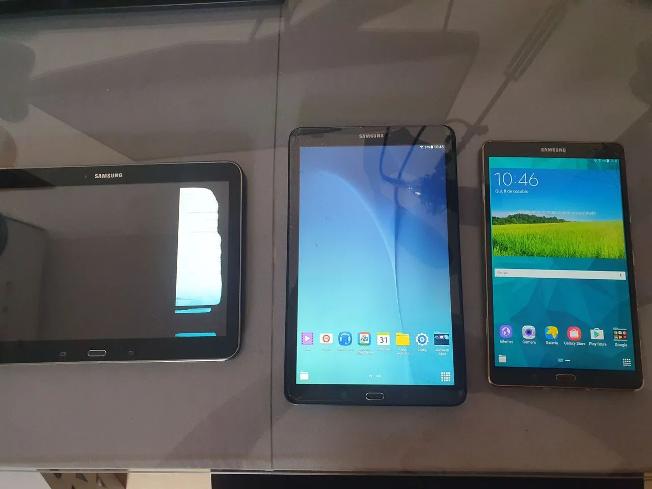 3 Tablets Samsung no estado