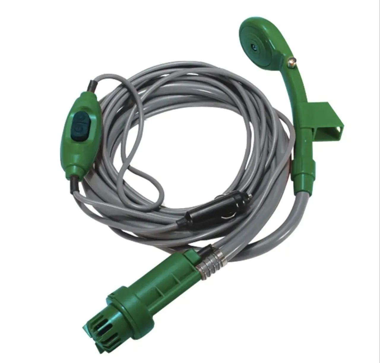 Chuveiro Portátil 12V Guepardo Camping Shower - Ideal p/ Carro, Praia e Camping - Foto 2