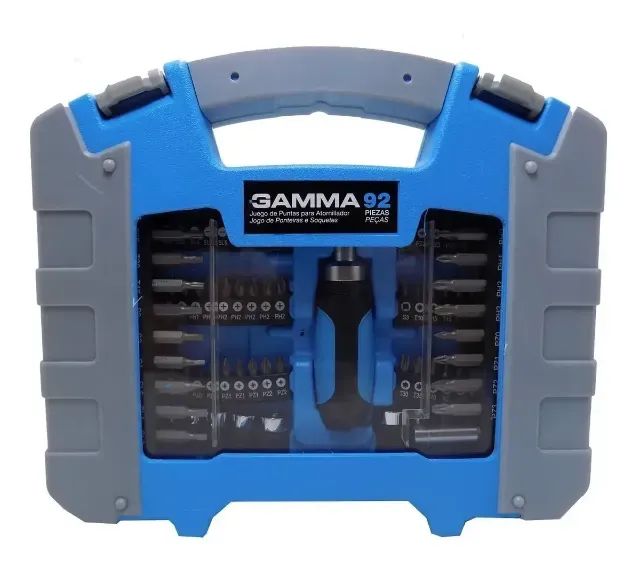 Kit Ferramentas Profissional 92 Peças Chaves Torx Gamma