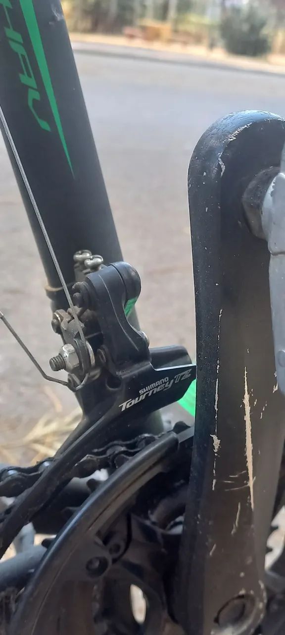BIKE ARO 29 ALFAMEQ VERDE E PRETO - Foto 3