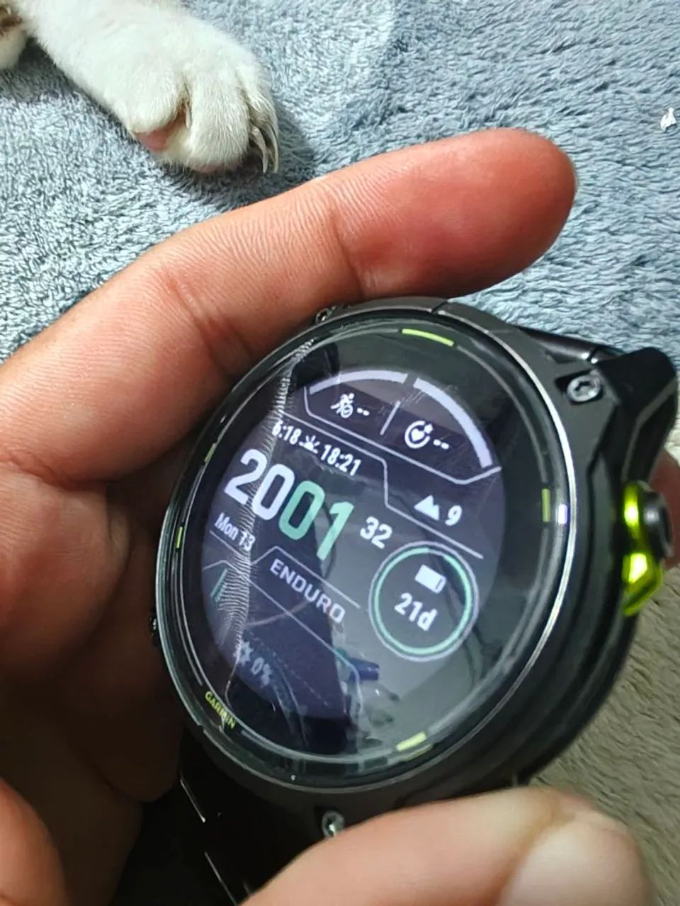 Relógio Garmin enduro 3 solar - Foto 2