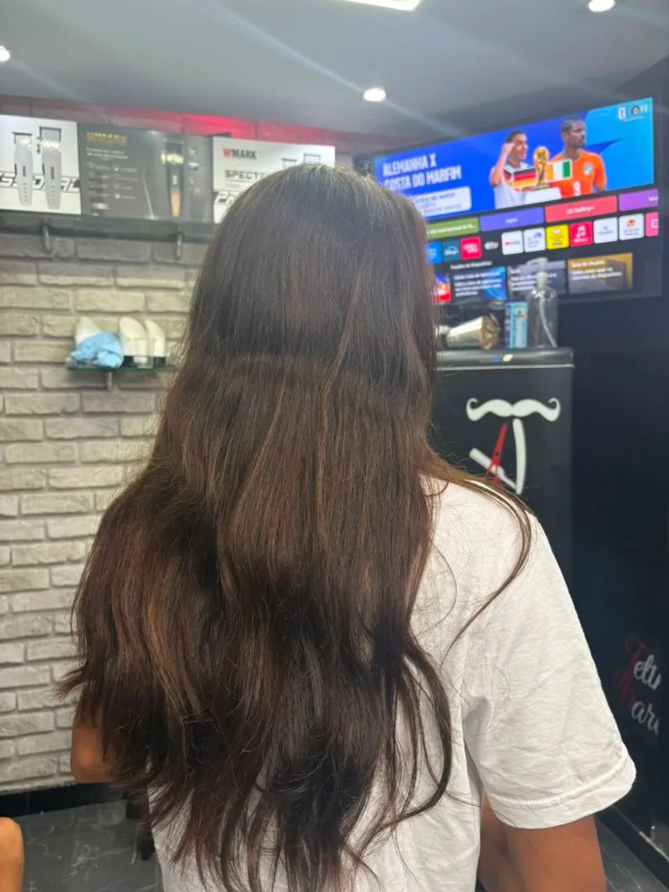 Cabelo humano Natural 