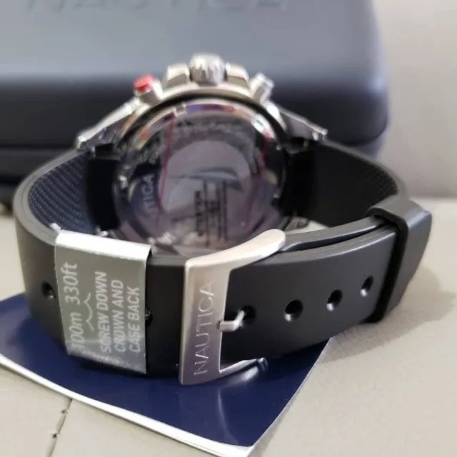 Relógio NAUTICA ORIGINAL MODELO N14536G - ENTREGAMOS  - Foto 4