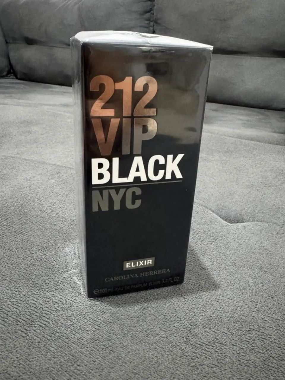 212 VIP Black Elixir 100ml Carolina Herrera - Lacrado
