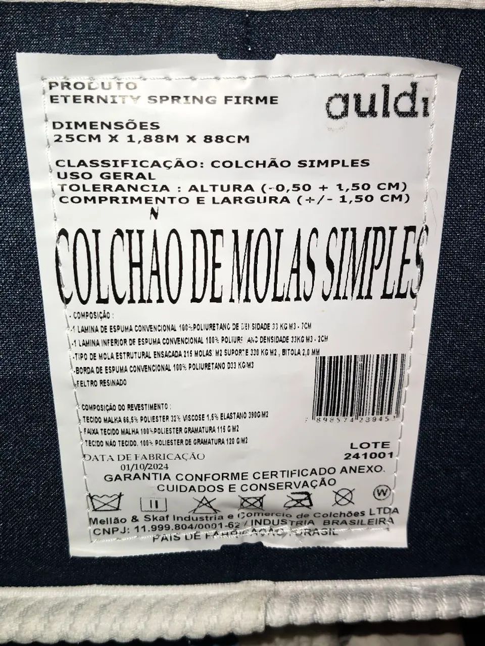 Vende-se colchão de solteiro  - Foto 3
