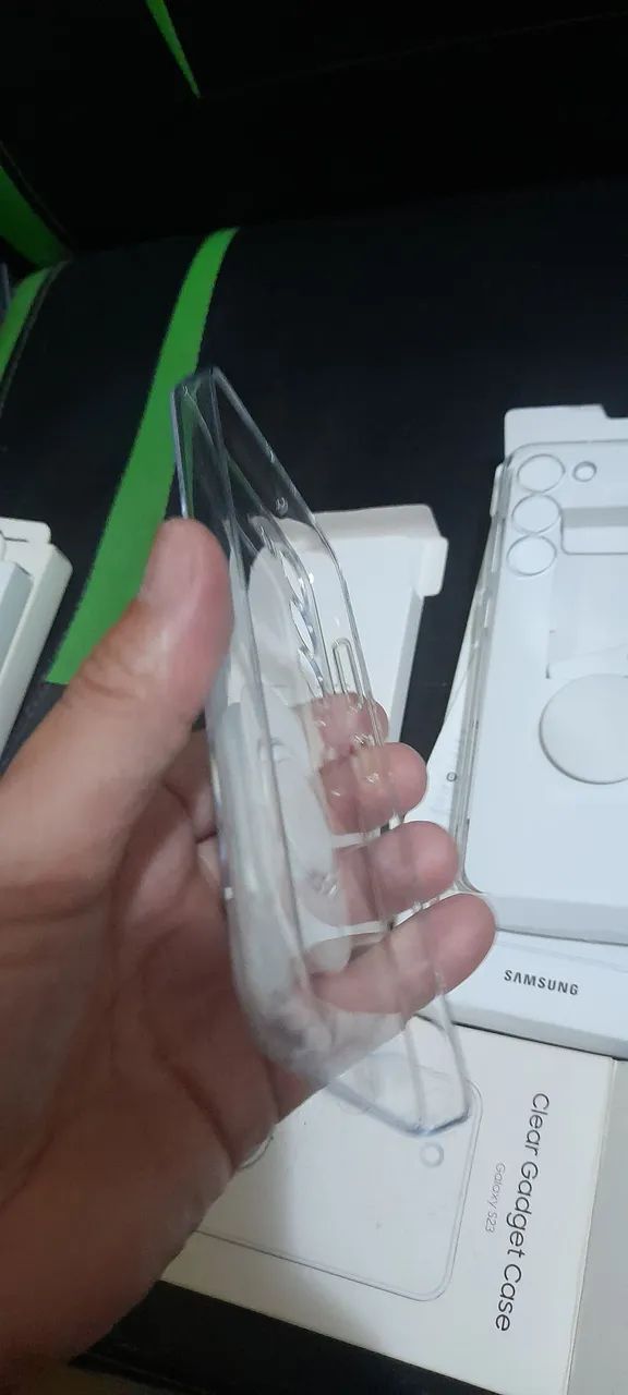 Capa clear gadget galaxy s23 ou s23 plis - Foto 3