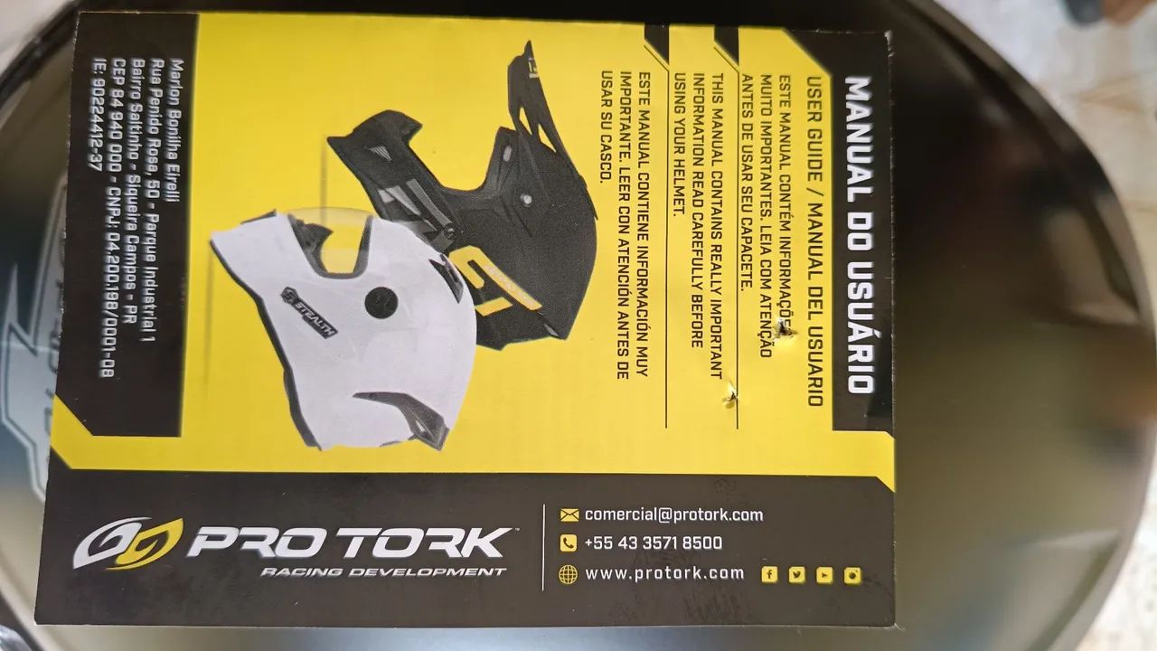 Capacete Protork - Foto 4