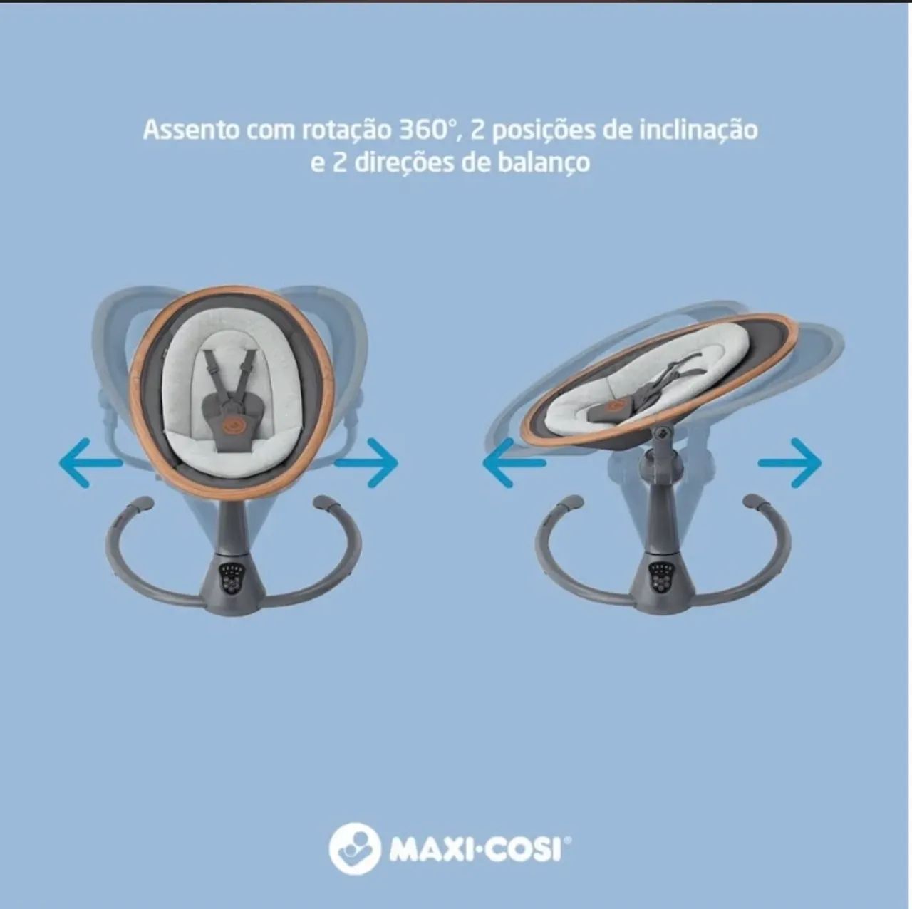 Vendo cadeira de balanço máxi cosi - Foto 2