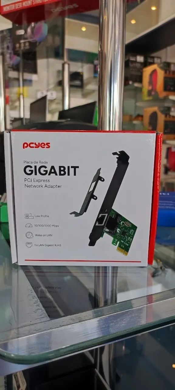 Placa de Rede Ether Gigabit