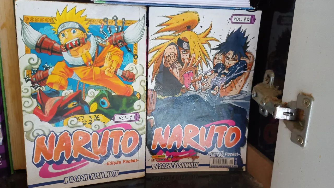 Coleção Naruto Pocket Vol.1 ao 40 (entre em contato para detalhes
