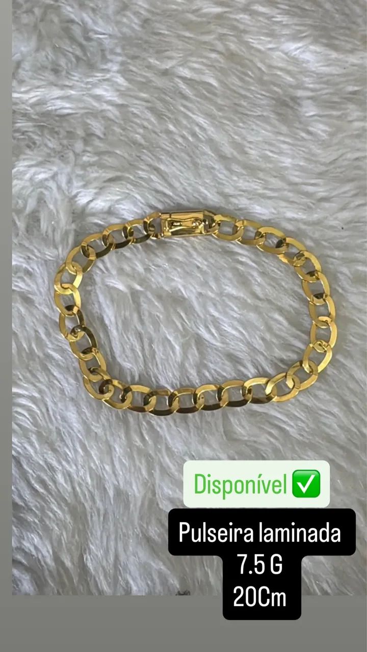 Pulseira de ouro 18K
