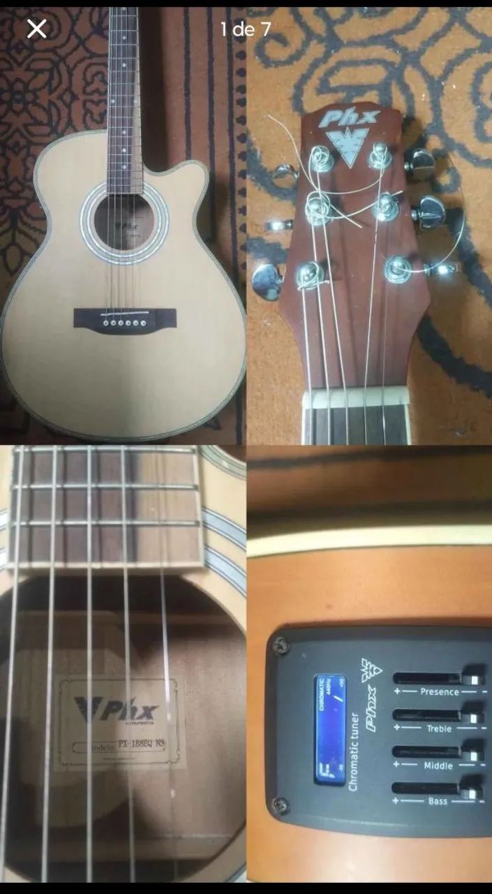 Violão Elétrico PHX 