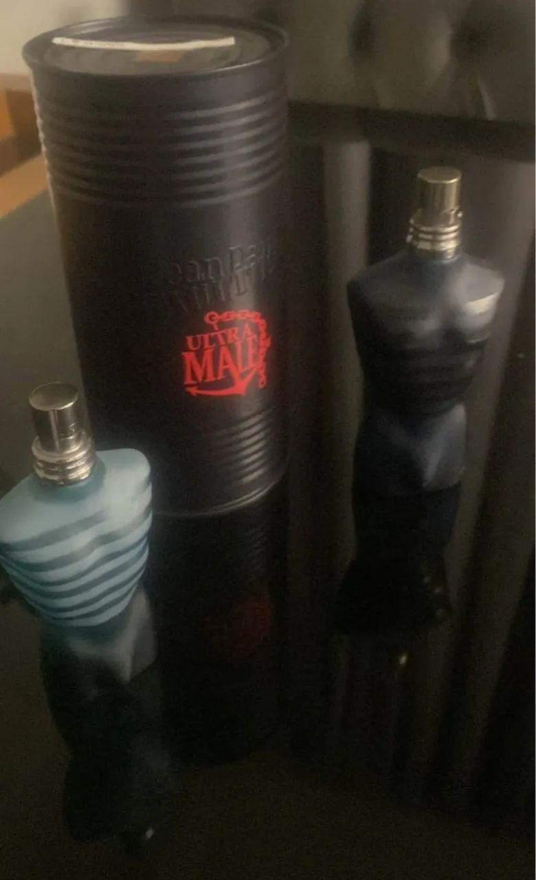 Embalagem vazia perfume