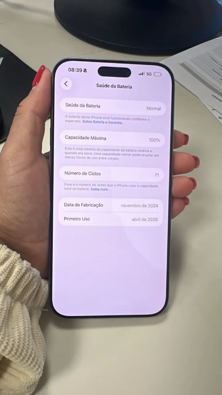 Iphone 16 PRO MAX 256 Gb (na garantia) - Foto 2
