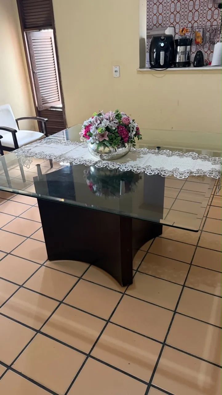 Mesa de vidro 