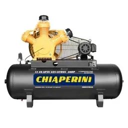 Compressor novo marca Chiaperini - 40 pés 425 litros Industrial - alta pressão 175 lbrs - Foto 2