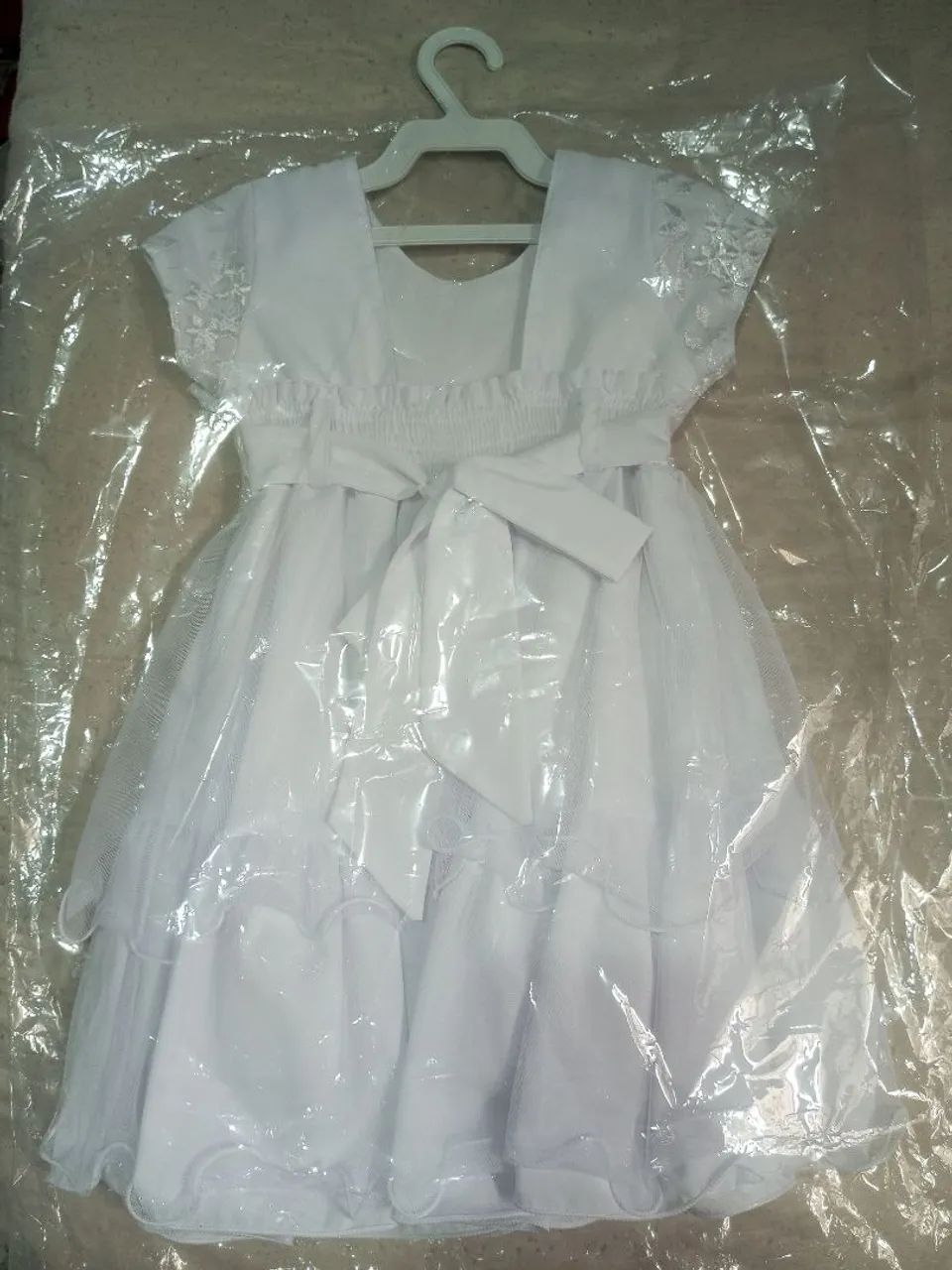  Vestido para Batizado + sapatinho  - Foto 3