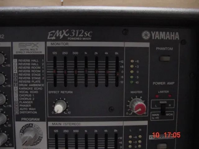 Mesa de Som Yamaha EMX312sc - Foto 4