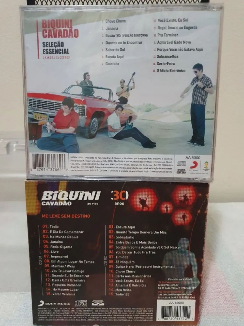 Lote com CDs discografia Biquíni Cavadão com 2 cds - Foto 5