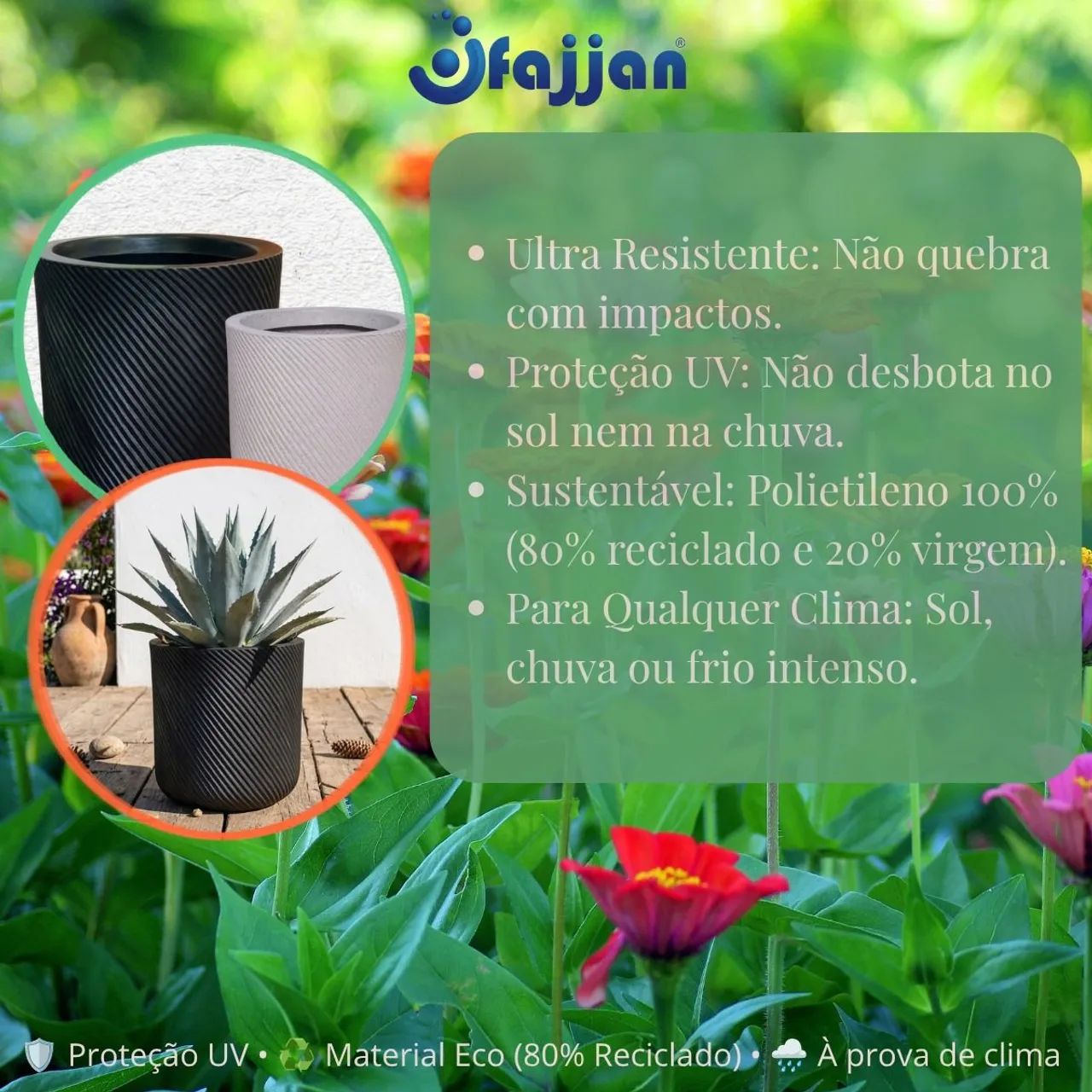 Vasos de plantas - Foto 2