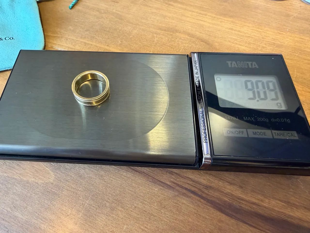 Anel Aliança Tiffany Double Milgrain Ouro 18k 750 - Foto 2