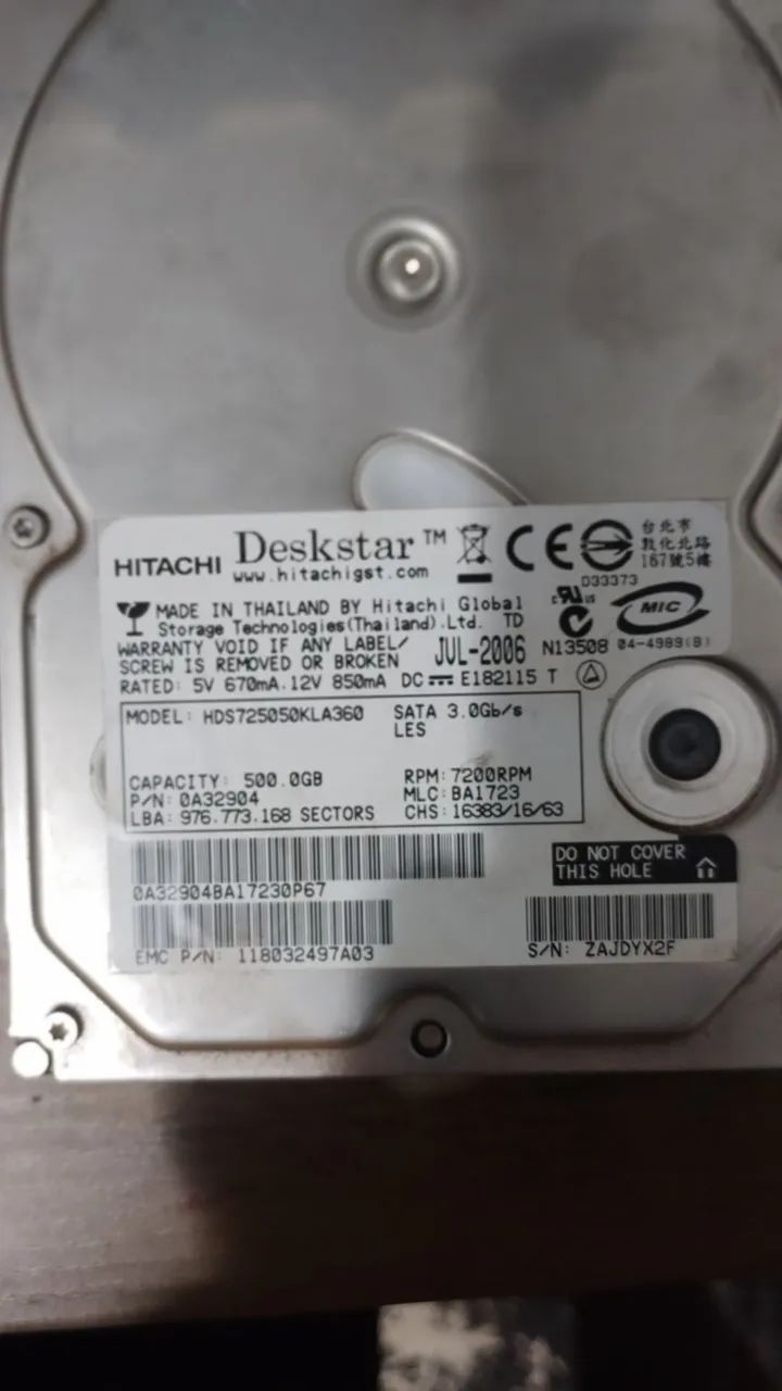Hd Hitachi 