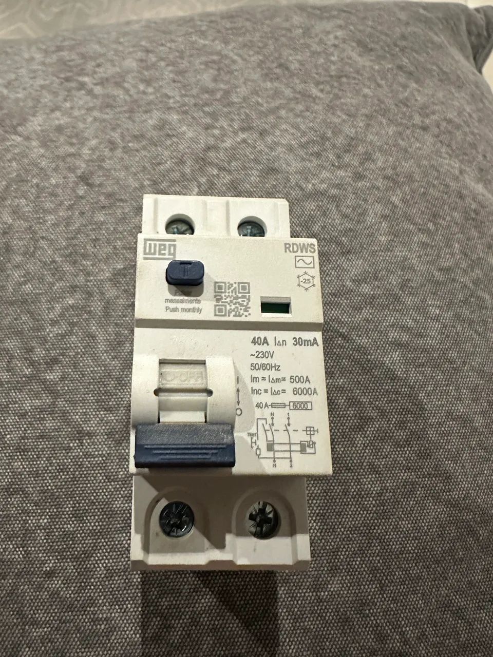 Vendo DR ( Dispositivo Diferencial Residual)