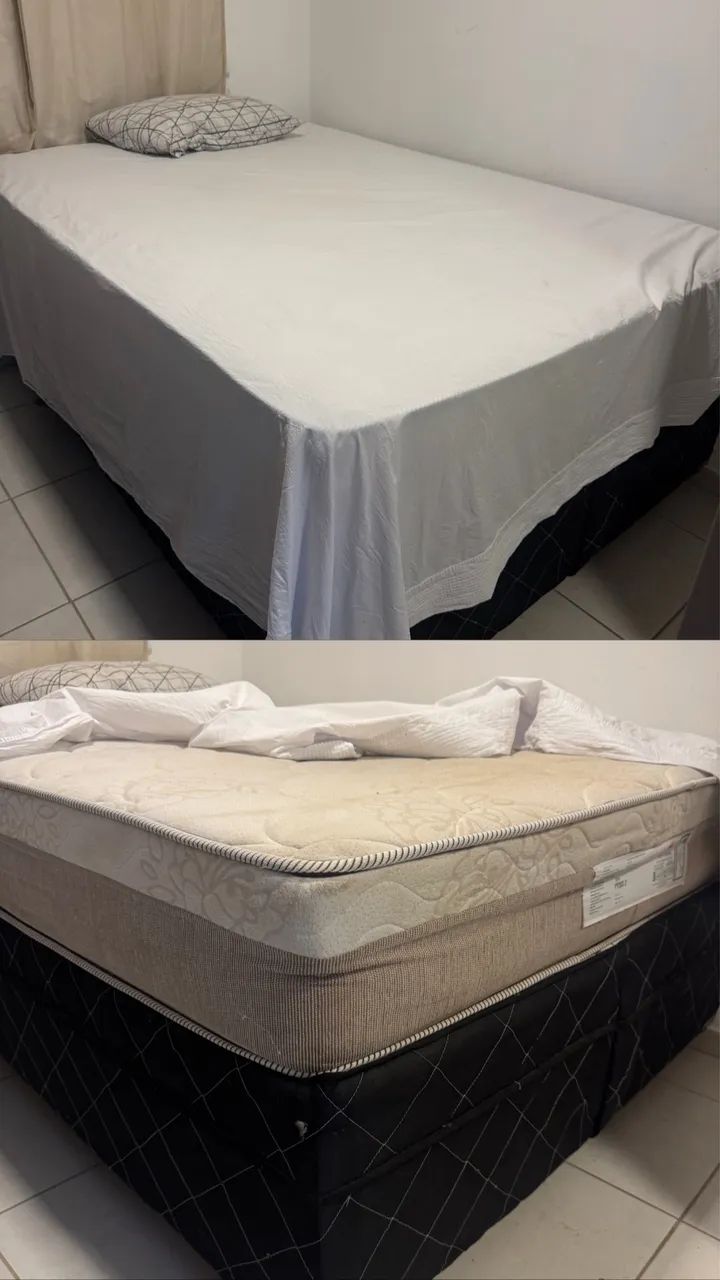 Vendo cama box de casal - Foto 2