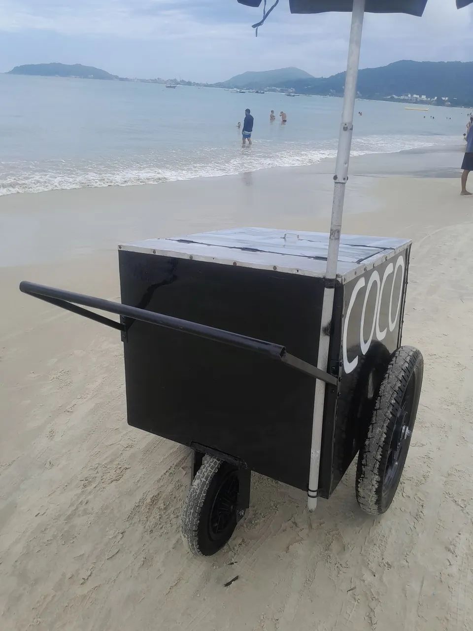 Carrinho de praia ( coco) - Foto 3