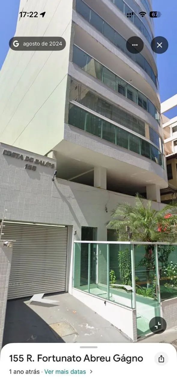 3 quartos mobiliado vista mar lateral 