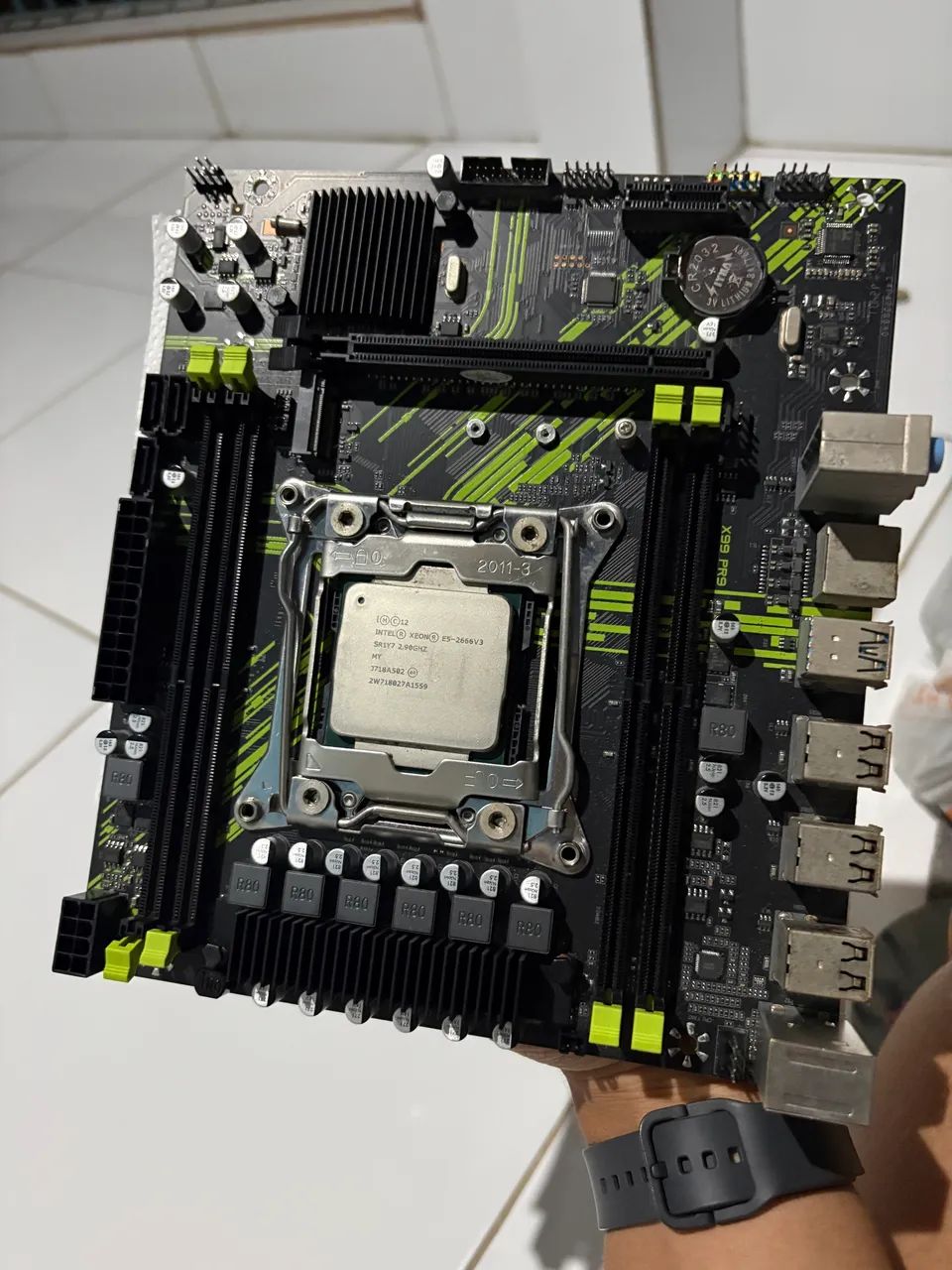 KIT XEON X99 E5 2666V3 + 16 GB RAM 3200MHZ DDR4 + COOLER RISE MODE
