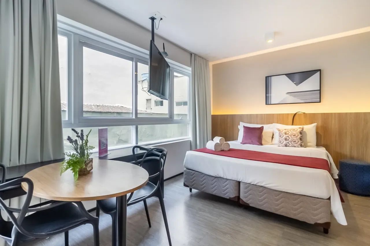 Studio 100% mobiliado na Consolação - São Paulo - SP