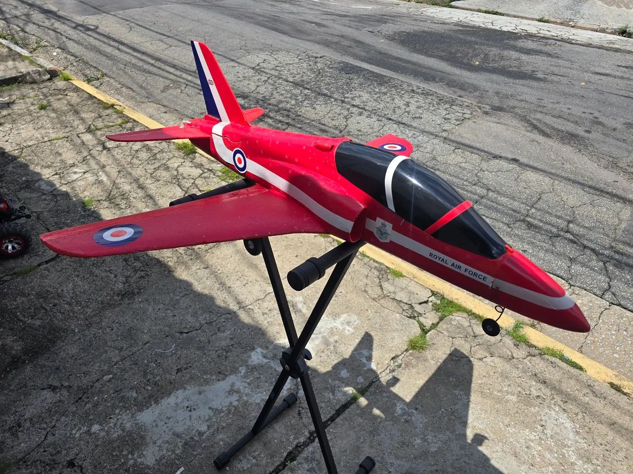 Aeromodelo jato REDARROWS 70mm 12pas 