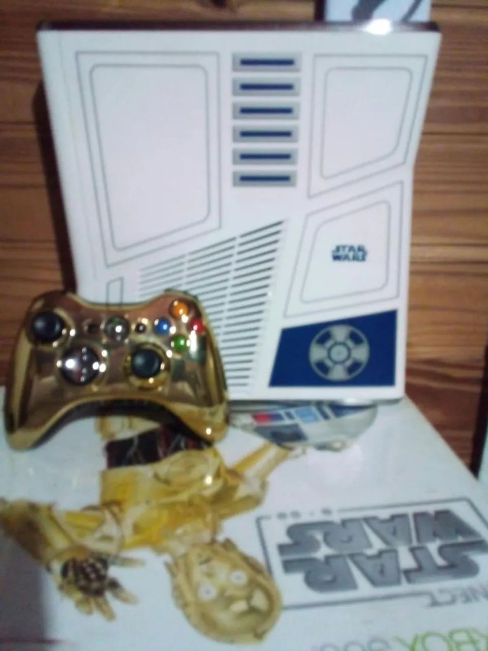 Exbox 360 edição  Star Wars CIB  - Foto 5