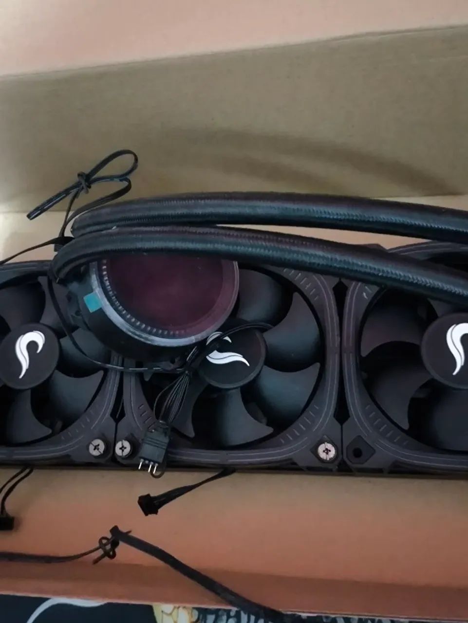 Water cooler Aura Ice Black 360mm - Foto 3