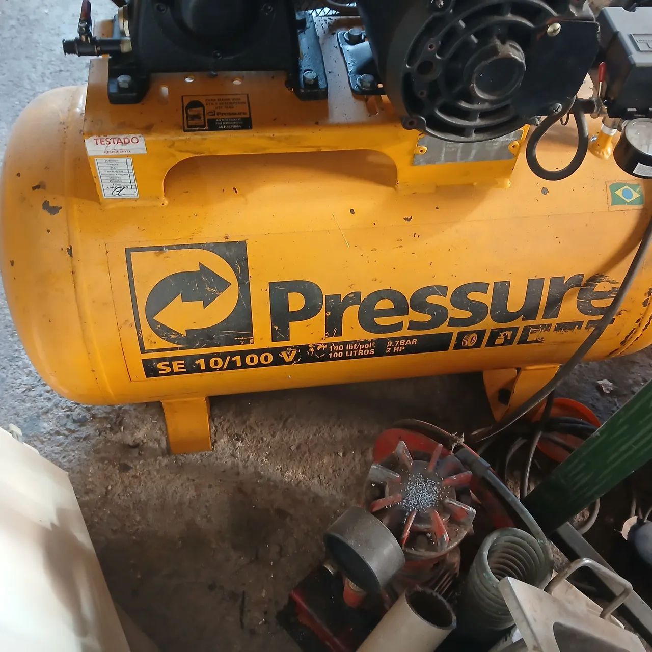 Compressor de ar comprimido  - Foto 2